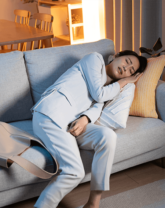 Poor sleep quality, Easily feeling fatigued, Mood swings